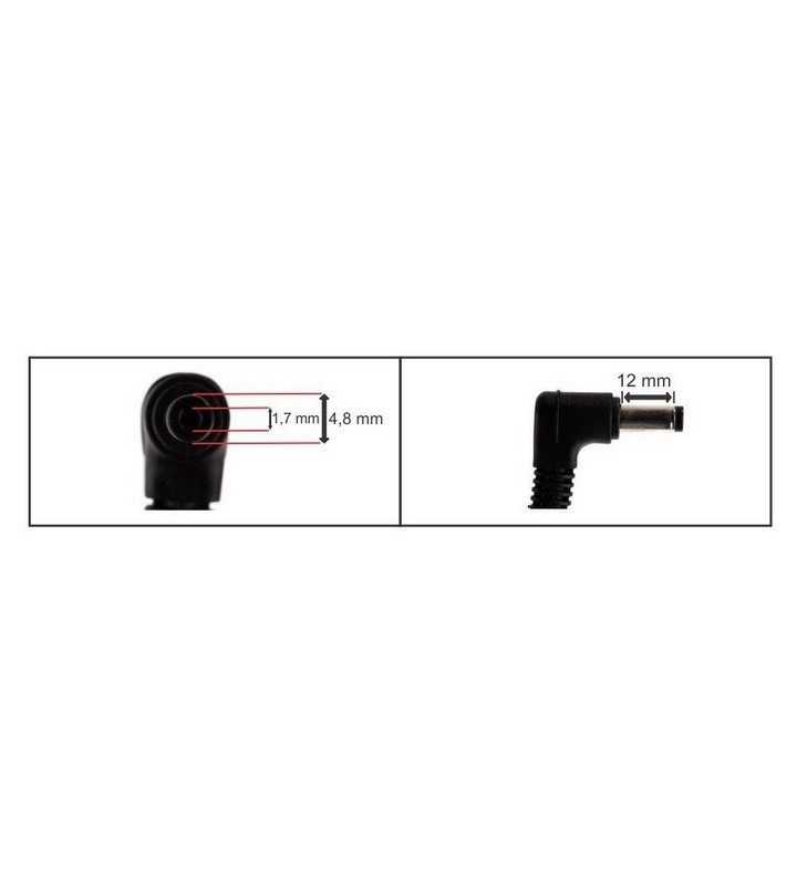 Original adapter for Asus 12V 3A 36W 4.8x1.7mm